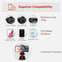 Camera Tripod Fotopro Flexible Phone Tripod, Bendable Tripod for Mini Camera, Handheld Stand for iPhone Vlogging