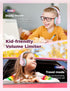 iClever Kids Headphones for School/Travel with Safe Volume 85/94dB, HS19S Stereo Sound Over-Ear Girls Boys Headphones for Kids with Mic FunShare, Foldable 3.5mm Wired Headphones for iPad/Computer