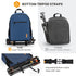 TARION Professional Camera Backpack Case with Laptop Compartment, Waterproof Rain Cover for DSLR SLR Cameras (Blue)