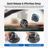 NEEWER 4.5" Suction Cup Camera Mount with Ball Head, Quick Release Car Mount, Compatible with iPhone DJI Insta360, CA105