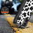 Compatible iPhone 11 Case with Screen Protector, Cute Luxury Cow Print Design, Shockproof 3-Layer Case