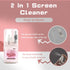 2 Pack Electronic Screen Cleaner Spray, Hatstart Cell Phone Touch Screens Cleaning for TV Laptop Computer Tablet PC LCD