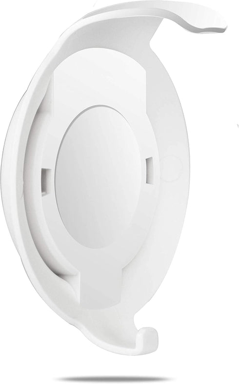 Echo Dot Wall Mount Holder for 3rd Generation, Space-Saving Accessories with Cable Management, White