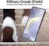 Samsung Galaxy S24 Plus 6.7" ArmorSuit 2+2 Pack Tempered Glass Screen & Lens Protectors, 9H MilitaryShield, Case