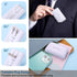 Pofesun Slim USB Wall Charger 2-Pack 3A/5V Dual Port Adapter with Foldable Plug, Flat Charging Box for iPhone 15 14 13