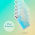 SteepLab Flowing Neon Sand Liquid iPhone 11 Case (2019, 6.1"), Full Body Protection, Ocean and Beach Design