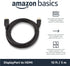 4k@30Hz, 1920x1200, 1080p, 10 Amazon Basics DisplayPort to HDMI Cable, Uni-Directional, Video and Audio, Gold-Plated