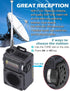 ZHIWHIS Portable Shortwave Radio with Bluetooth, Retro Analog Tuner, Weather AM FM, Rechargeable MP3 Player, Sleep Timer