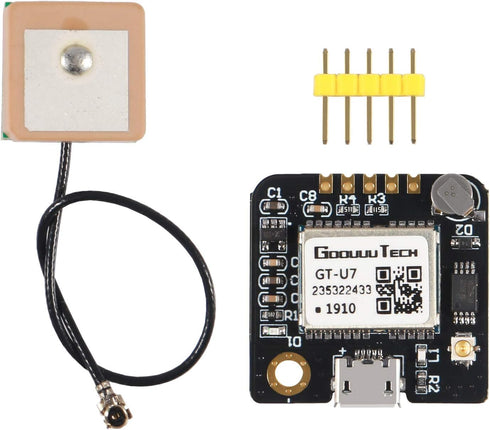 AITRIP 1PCS GT-U7 GPS Module Navigation Satellite Positioning Compatible with NEO-6M 51 MCU