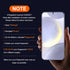 UniqueMe Samsung Galaxy S24 Screen Protector 2+2 Pack: Diamond Hardness, Anti-Explosion, Fingerprint Unlock, Camera