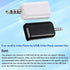 Qulkws 2 3.5mm MP3 Pcs AUX to USB Adapter AUX to Audio Adapter USB A Female to Male Audio Converter Jack Plug for USB