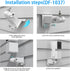 Vinyl Siding Mount for Wyze Cam Pan V3 Camera, Durable and Easy to Install (White)