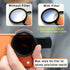 MonTelulu 52mm iPhone17/16/15/14/13/12/11,Upgraded Clip-on CPL Phone Camera Lens Filter Kit,Circular Polarizer Filter