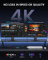 5FT, 4K PS5/PS4 VENTION HDMI Extension Cable HDMI Extender Male to Female Cable Compatible with TV Roku Laptop Xbox