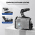 NEEWER CA007 Top Handle + MA006 Monitor Mount Set, Camera Cage Handle with 3/8" ARRI Locating for Field Monitor