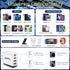 Dual USB C Charger 55W Block, CARZONJX 4 Port Type C Fast Charging Block, QC+PD Power Adapter Wall Charger for iPhone