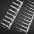Twidec 600PCS 2.54mm Dupont Connector Kit, 1/2/3/4/5/6/7 Pin Housing with Male and Female Terminals