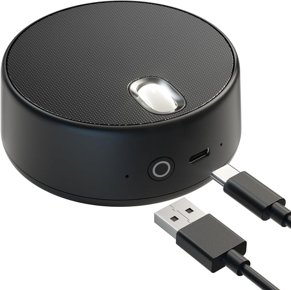 USB Computer Speakers with Microphone, PC Laptop Speaker with Mic, 3 Sound Modes, Enhanced Voice Pick up for Zoom