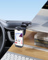 Car Dash Phone Mount with 180° Adjustable Arm for Z Fold 6 5 4 3 2, 360° Rotatable for iPhone 15
