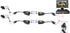 AAOTOKK Cat5 RJ45 720P 960P 1080P 3MP 4MP 5MP 8MP System(18cm-4Pairs) Power Video Balun DC BNC to Network Transceiver