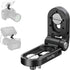 SMALLRIG Foldable Mini L-Shaped Mount Plate, Mounting Bracket Adapter with 1/4''-20 Screw &