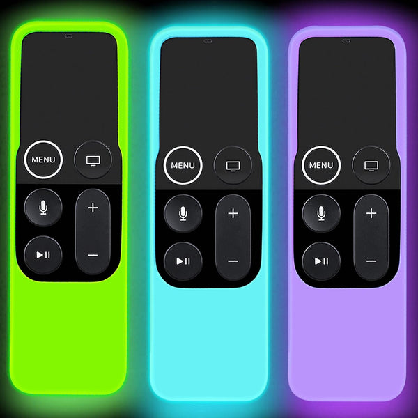 Lambcare 3 Pack Cases Compatible with Apple TV 4K/ 4th Gen Remote Light