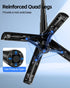 UBeesize Magnetic Mini Selfie Stick Tripod with Rechargeable Remote, Pocket Tripod for iPhone/Android, Compact Travel
