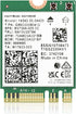 AX210NGW WiFi 6E Card M.2 5400Mbps, Tri-Band Wireless Module for Laptop, 11AX WiFi Adapter with Bluetooth 5.3, Supports