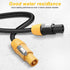 MEIRIYFA PowerCon Power Extension Cable 12AWG 3 Pin Male to Male Waterproof Extension for LED Screen