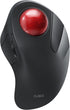 Nulea Wireless Ergonomic Trackball Mouse, Rechargeable Bluetooth Rollerball Mouse, 5 Adjustable DPI, Compatible with PC