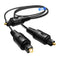 avedio links Digital Audio Splitter 1 in 2 Out 6ft, Toslink Digital