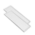 360mm 120mm x 2 PC Fan Dust Mesh Filter 4.72inch PVC Computer