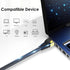 8 6 26AWG 40Gbps, 2000MHz, PS5, Cat Ethernet Cable ft, High Speed Gaming & Gigabit Ethernet, Heavy Duty S/FTP for Xbox