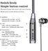 Wireless Bluetooth 5.0 Neck Earbuds, 100 Hours Playback, IPX5 Waterproof Sports Earphones with Microphone, A12