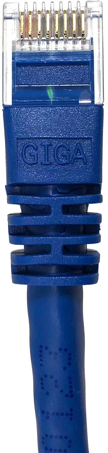 Inc. 100 feet Cat 6 Molded UTP Snagless RJ45 Networking Patch Cable, Blue