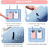 OUTXE 2 Pack Phone Holder for Bogg Bag, Silicone Cell Phone Accessories, White and Pink Insert for Simply Southern