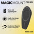 Scosche MPMSWDV Magnetic Phone Holder for Car, iPhone MagSafe Car Mount for Dashboard/Windshield/Vent