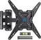 Pipishell Full Motion TV Wall Mount for 26-60 inch TVs, Swivel Tilt Extension, Holds up to 77 lbs