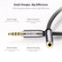 DUKABEL Headphone Extension Cable, 3.5mm TRRS Male to Female Stereo Audio Cable for Smartphone, PC, TV, and More