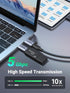 UGREEN USB C Female to USB Male Adapter 2 Pack, Type C to USB A Charger Cable Converter Compatible with Apple Watch iPhone 15 14 13 AirPods 3 MacBook Samsung Galaxy Note Google Pixel etc Gray