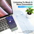 TPYoimay 5-in-1 PD3.0 3.55 USB3.1 10Gbps, USB TYPE-C docking station supports charging, Type-C interface headphone