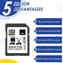 Thcbme 2025 Use,2024 85856394 Release GPS Navigation SD Card Compatible with GMC Chevry Cadilla Buick,Silverado