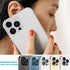 iPhone 12 Pro Max Camera Lens Protector - 9H Tempered Glass, Shockproof Cover, Anti-Scratch - 3 Pcs Graphite, 6.7 inch.