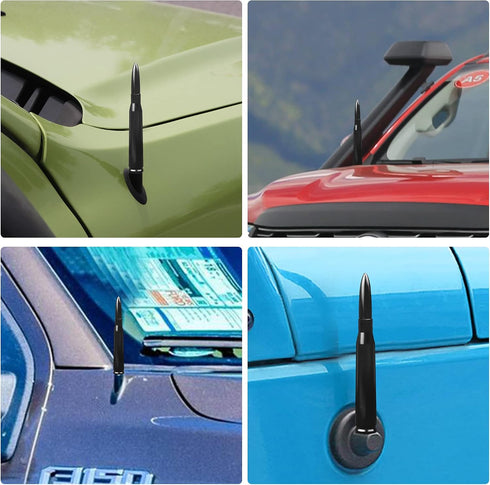 Turcee F150 F250 F350RAM 1500 2500 3500 Car Bullet Antenna,Truck Exterior Decoration Accessories Car Vehicle