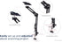 PHOTOMYNE Album Sturdy Flexible Phone Holder for Desk, Table, Office, Kitchen with Clamp for Photo Scanning, iPhone