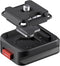 FREEWELL Tripod Quick Release Clamp for Fast Camera Mounting, Aluminum Build with 1/4"-20