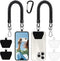 Doormoon Phone Lanyard Tether with 4 Patch, Cell Phone Lanyard with 2*