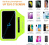 HAISSKY Running Armband with Airpods Bag, Cell Phone Armband for iPhone 12/11 Pro/11/XR/XS/X/8, Galaxy S9/S8 Water