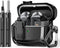 Samsung Galaxy Buds 3 & Buds 3 Pro Case, Full Body Shockproof Hard Shell Protection with Secure Lock Clip & Cleaning Kit