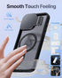Silverback 15 15 6.1 inch Designed for iPhone Case with Camera Cover, MagSafe-Compatible Case with Built-in Stand